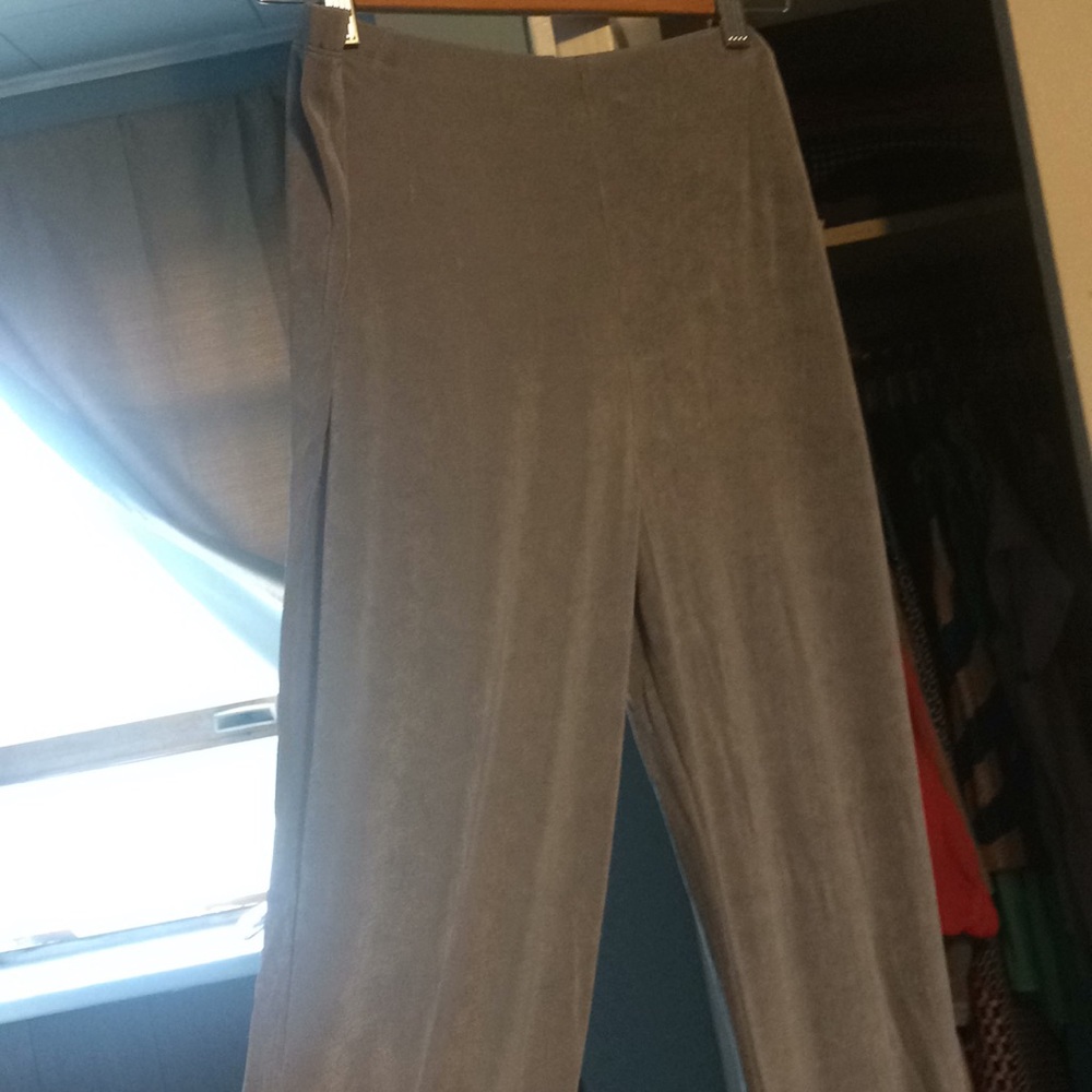 Chico’s Travelers gray pants. Super soft!